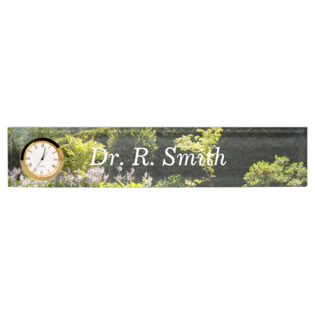Nature Scene Nameplate (Front)