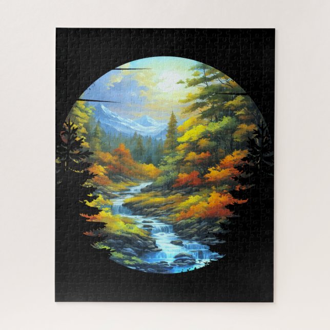 Nature scenery jigsaw puzzle (Vertical)