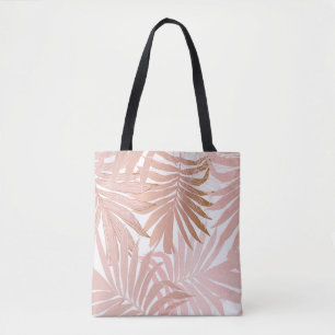 Nature seamless pattern. Hand drawn abstract tropi Tote Bag