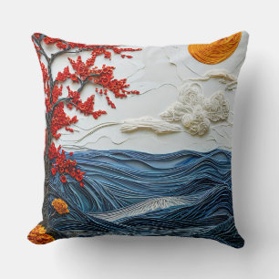 Nature seascape cushion