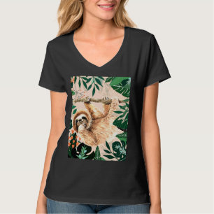 Nature Sloth Slow Down T-Shirt