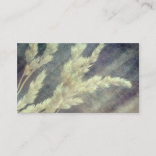nature soft colours distressed photo art business card