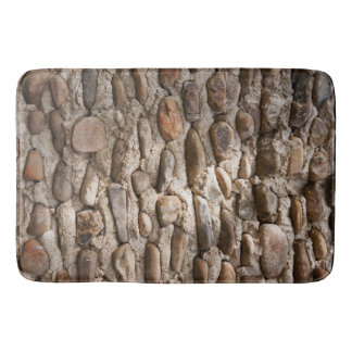 Nature stone texture bath mat