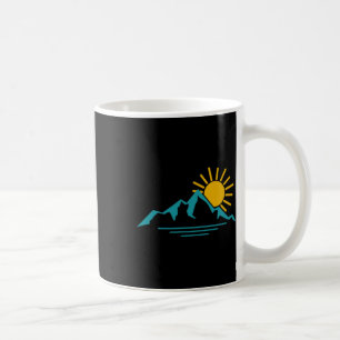 Nature Sunrise Mountains Hiking Camping Camper Out Coffee Mug