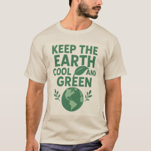 Nature Tee- Keep The Earth Cool And Green T-Shirt