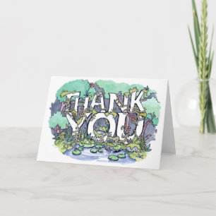 Nature Thank You Card