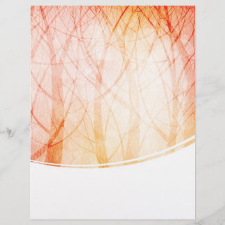 nature theme design flyer