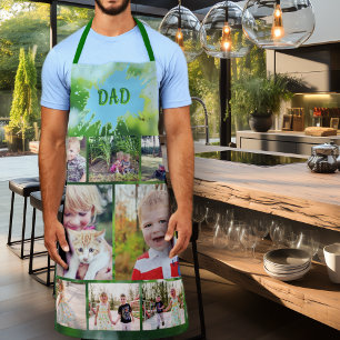 Nature Themed Multi-photo Dad Mum Apron