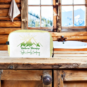 Nature therapy Family camping personalised Dopp Kit