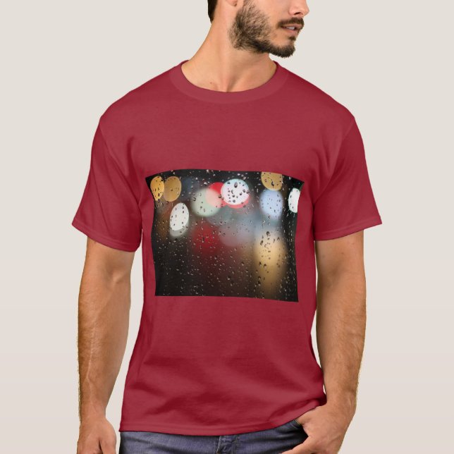 Nature Through Glass Window T-Shirt (Front)