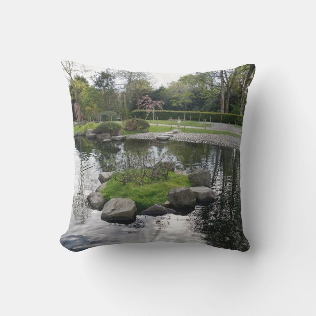 Nature  Throw Pillow (Front)