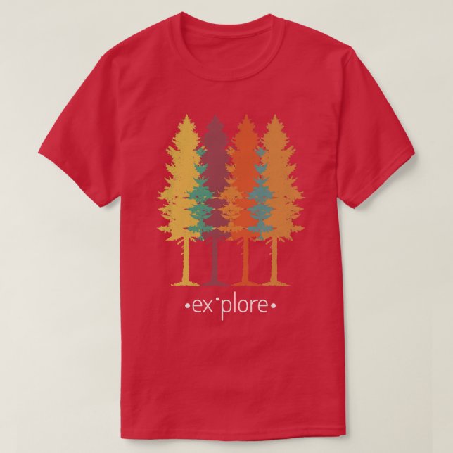 nature trees T-Shirt (Design Front)