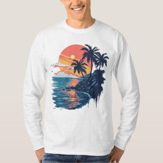 Nature Vibes Men's Basic Long Sleeve T-shirt 