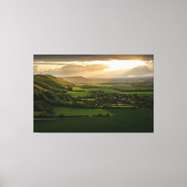 Nature View Stretched Canvas Print (Front)