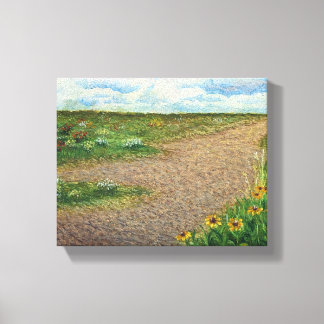 Nature walk canvas print