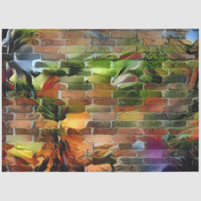 Nature Wall Art Dream Tissue Paper (Front)