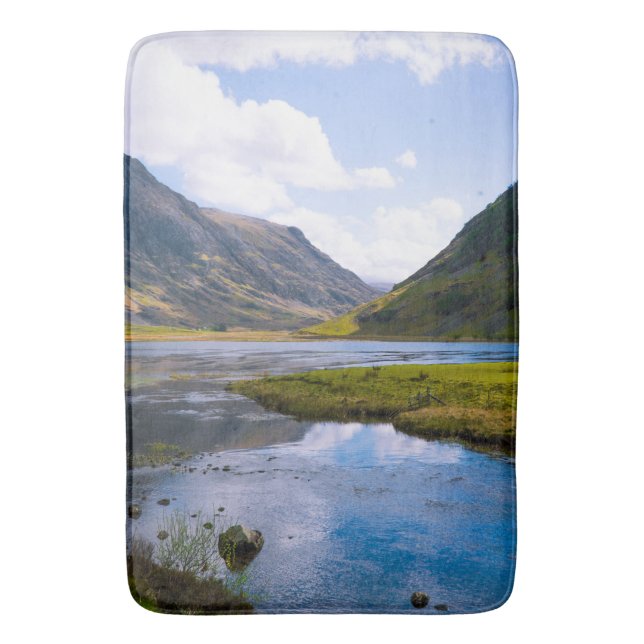nature wiew,mountain bath mat (Front Vertical)