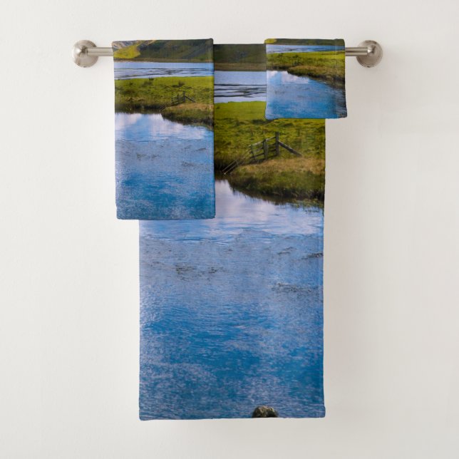 nature wiew,mountain bath towel set (Insitu)