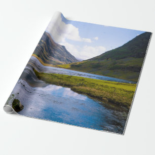 nature wiew,mountain wrapping paper