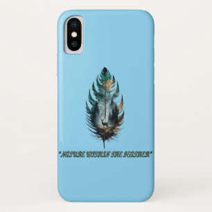“Nature Within the Feather” Phone Case 🍃🪶✨
