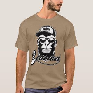 Naturel Bearded Ape Monkey 1 T-Shirt