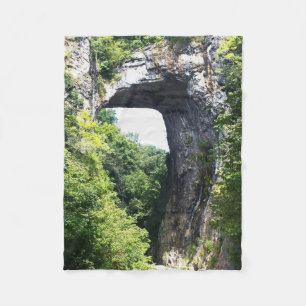 Nature's Archway - Natural Bridge Fleece Blanket
