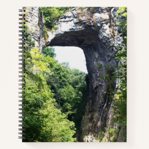 Nature's Archway - Natural Bridge Notebook