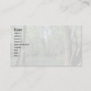 Natures Beauty Business Card