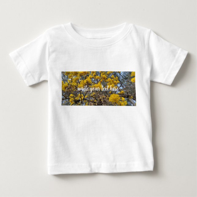Nature's bloom baby T-Shirt (Front)