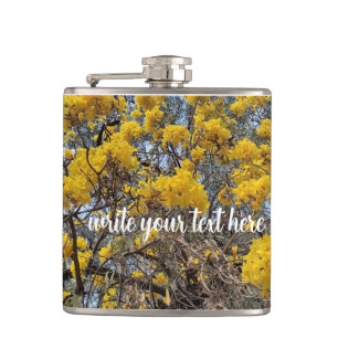 Nature's bloom hip flask