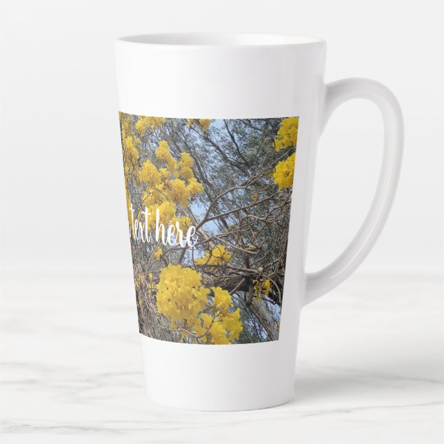 Nature's bloom latte mug (Right)