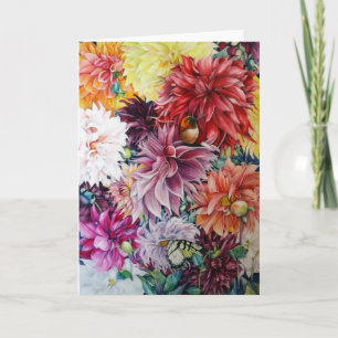 Nature's Bounty Greeting Card with evelope