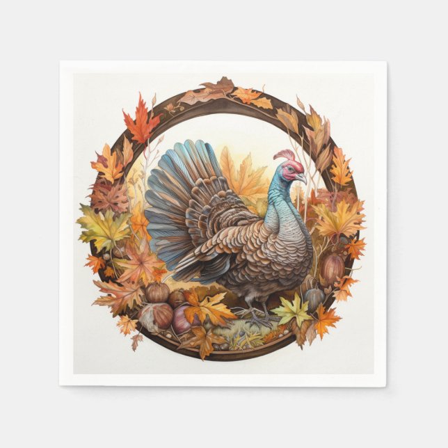 Nature's Bounty: Harvest Delights Napkin (Front)