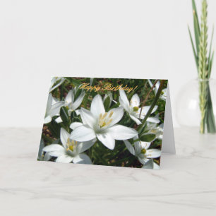 Nature's Bouquet   Happy Birthday! Card
