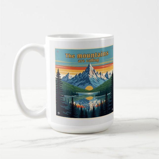 "Nature's Call" Coffee Mug (Left)