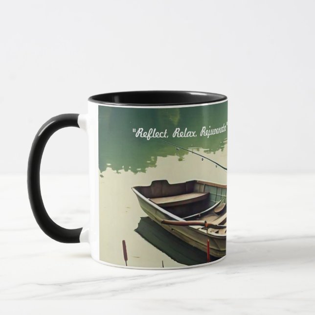 "Nature's Calm Retreat" Mug (Left)