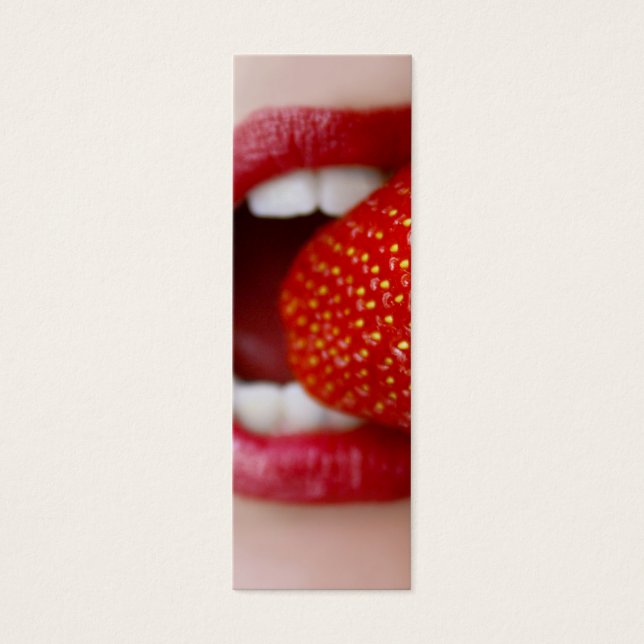 Nature's Candy - Woman Eating Strawberry (Front)