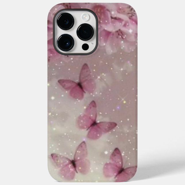 Nature's Canvas: Butterfly & Flower iPad Case (Back)