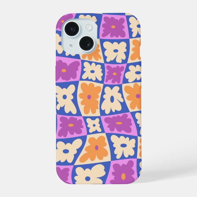 Nature's Chessboard iPhone 15 Case (Back)