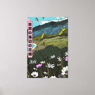 Natures Costal Meadow Canvas Print