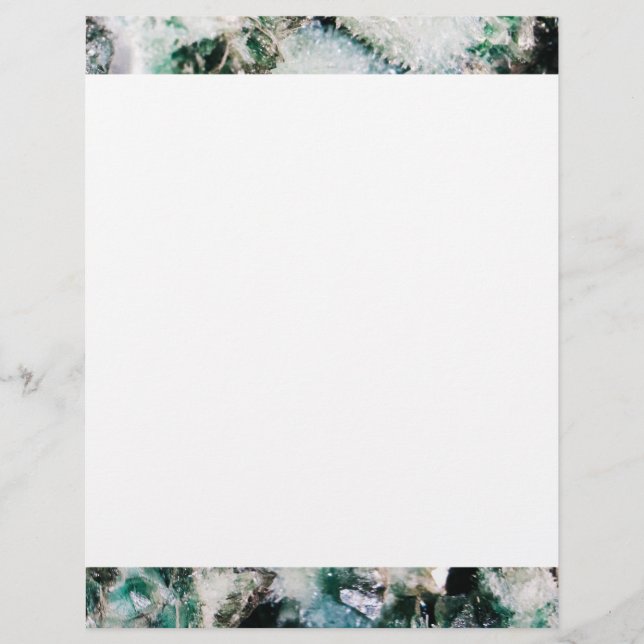 Natures Crystal Duet  Custom Letterhead (Front)