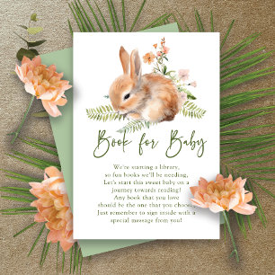 Nature's Delight Bunny Book for Baby Enclosure Card