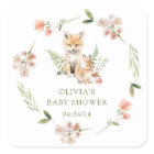 Nature's Delight Fox Baby Shower