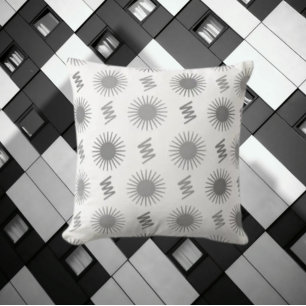 Nature's Elegance Botanical B & W Cushion
