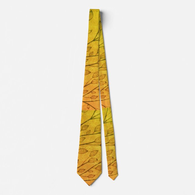 Nature's Elegance: Embracing New Fashion Trends Tie (Front)