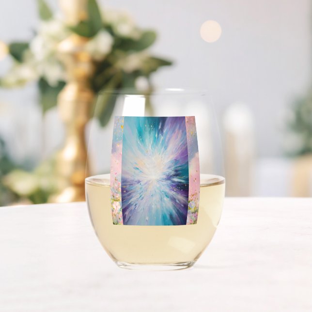 "Nature's Elegance: Handcrafted Wine Glasses for t (Insitu (Wedding))