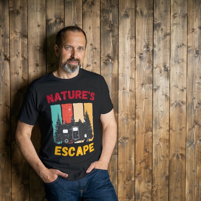 Nature's Escape - Campers Life T-Shirt (Creator Uploaded)
