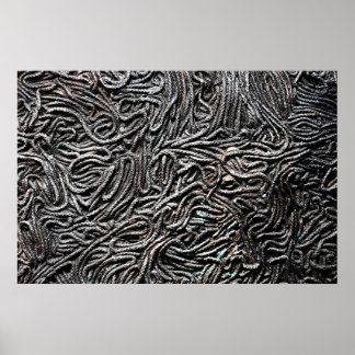 Nature's Geometric Flow Poster