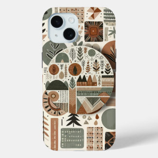 Nature's Geometry iPhone 15 Case