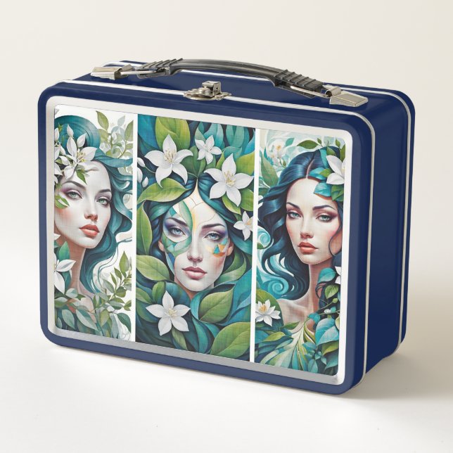 Natures Grace Metal Lunch Box (Front)